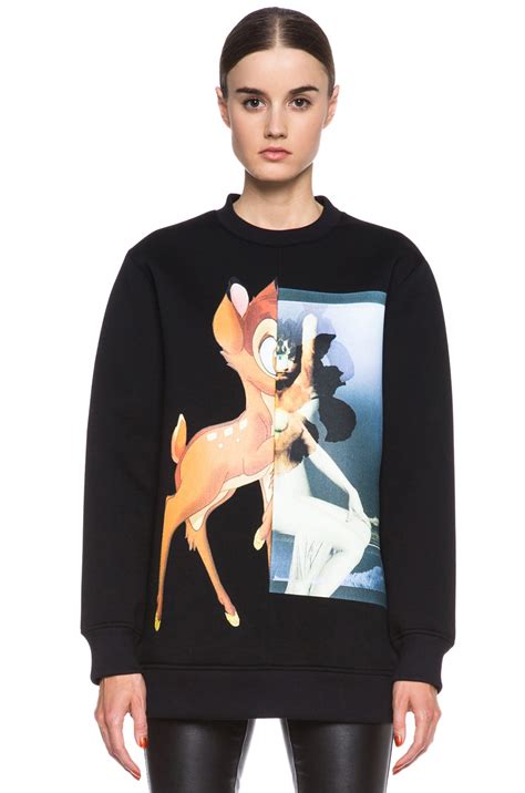 givenchy bambi sweater price|givenchy sweatshirt fleece.